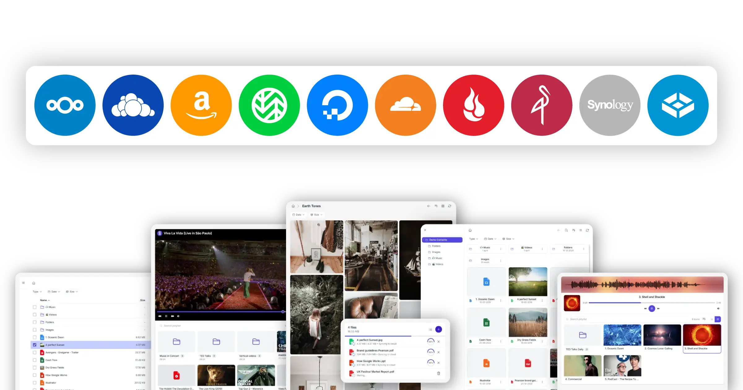 Synkivo connects WordPress to Nextcloud, ownCloud, AWS S3, and other cloud storage providers